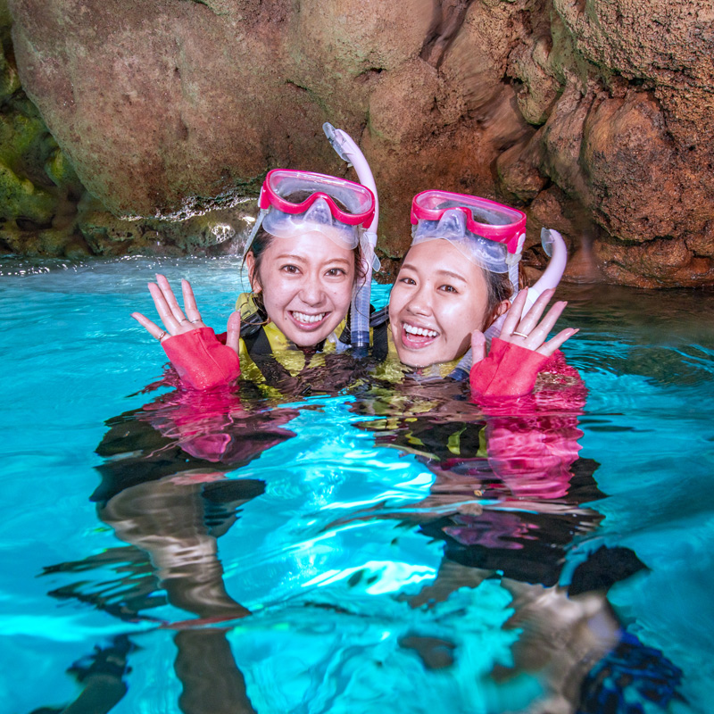 青の洞窟シュノーケリングをオンラインツアーで体験